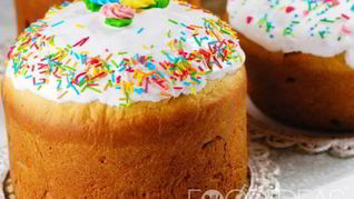 Шафрановый кулич