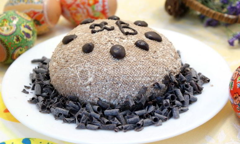 Рецепт шоколадной пасхи