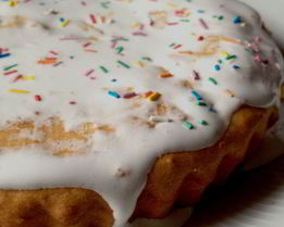 Творожные куличи в глазури