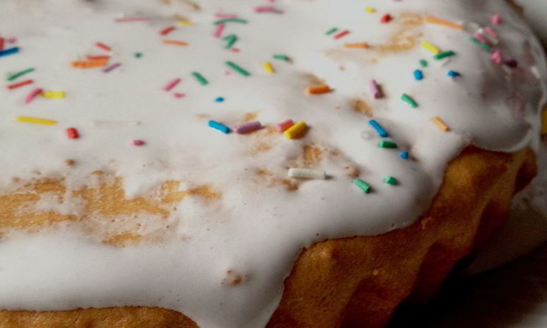 Рецепт творожных куличей в глазури