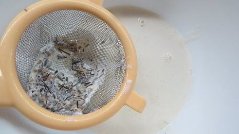 тыквенный кулич с лавандовой сливочной глазурью