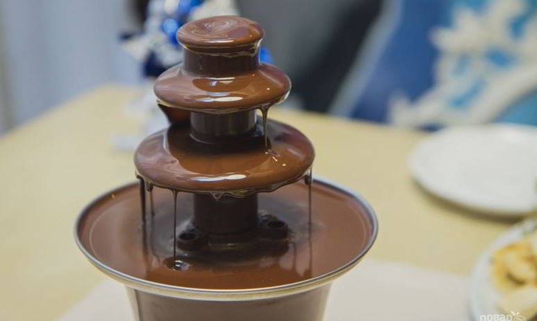 Рецепт шоколадного фонтана