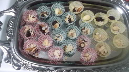 шоколадные ириски