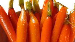 Сладкая запеченная морковь