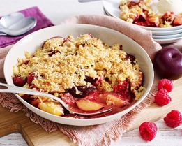 Сливовый крамбл