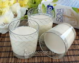 Соевый йогурт