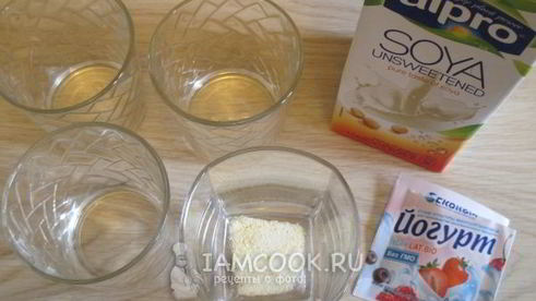 соевый йогурт