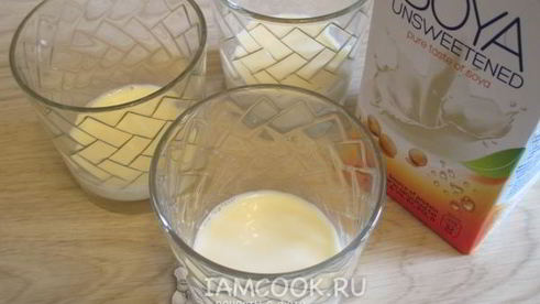 соевый йогурт