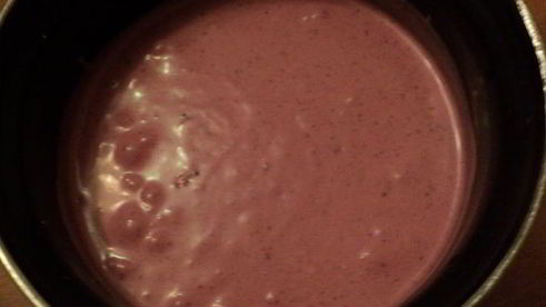 черносмородиновое суфле