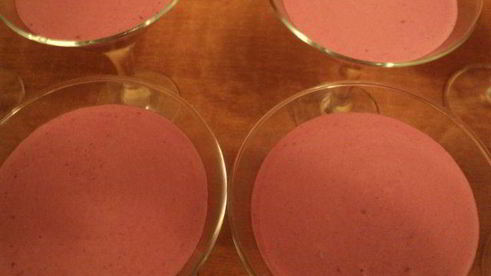 черносмородиновое суфле