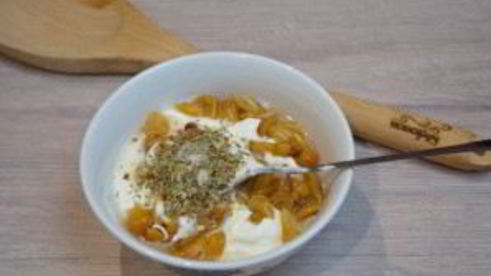 кабачковое суфле с индейкой под грибным соусом