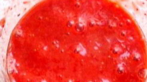 клубничное суфле для торта