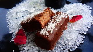 Конфеты Романтика ночи с миндально-творожным суфле