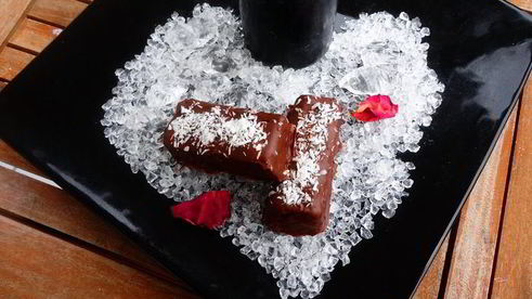 конфеты романтика ночи с миндально-творожным суфле