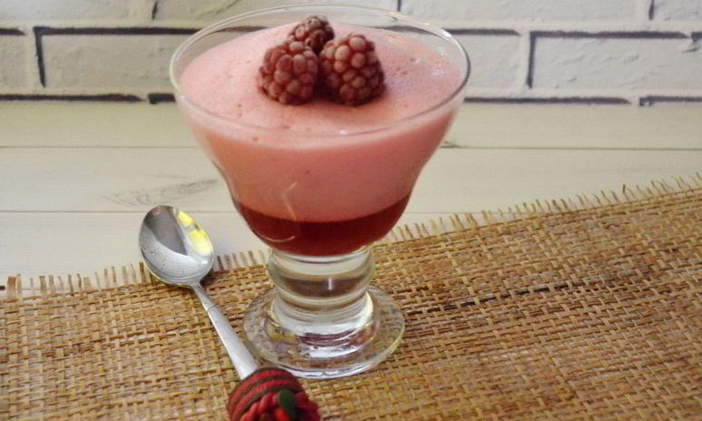 Рецепт малинового суфле