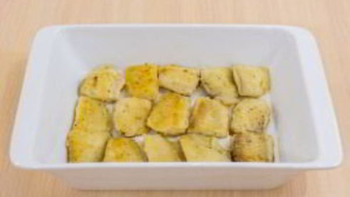 рыба в сырном суфле