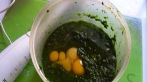 рыбный рулет-суфле со шпинатом