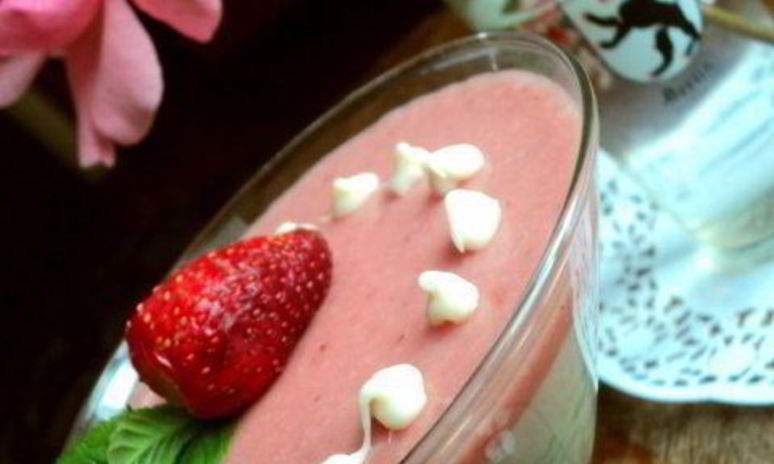 Рецепт сливочно-ягодно суфле