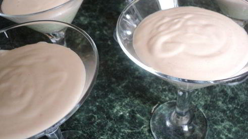 сливочно-ягодно суфле