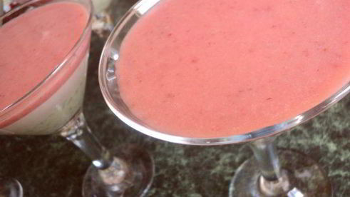 сливочно-ягодно суфле