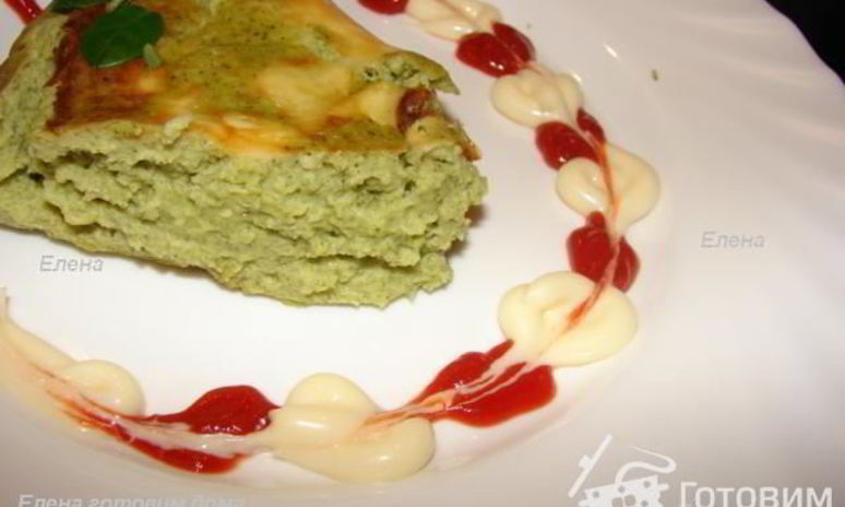 Рецепт суфле из брокколи