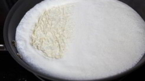 суфле из кабачков под грибным соусом