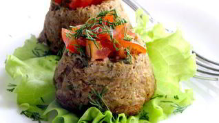 Суфле из лука-порея