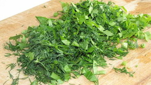 суфле из лука-порея