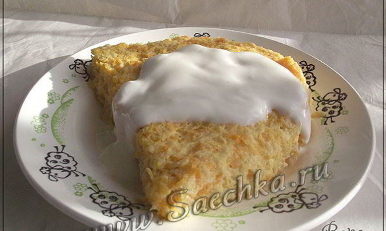 Рецепт суфле из моркови и яблок