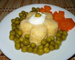 Суфле из рыбы на пару