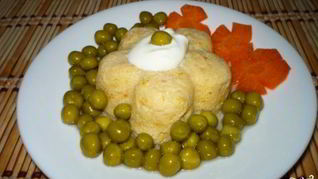 Суфле из рыбы на пару