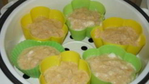 суфле из рыбы на пару