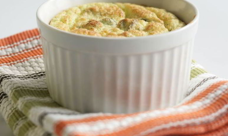 Рецепт суфле из цукини с рикоттой