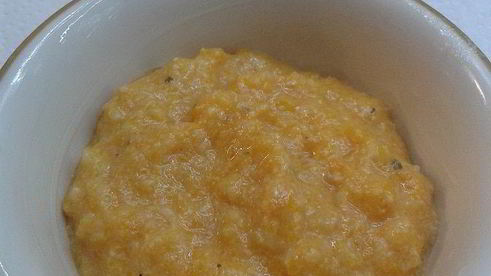 суфле из тыквы с креветками