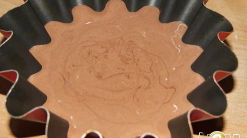 суфле творожно-банановое с шоколадом