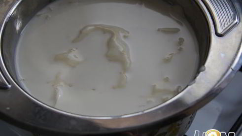 суфле творожно-банановое с шоколадом