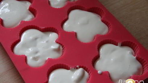 суфле творожно-банановое с шоколадом