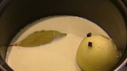 сырное суфле c пряностями