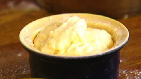 сырное суфле c пряностями