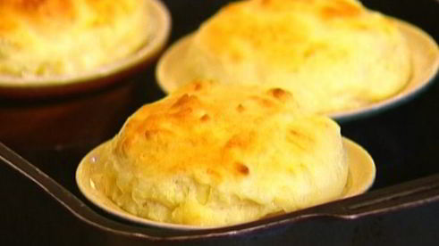 сырное суфле c пряностями