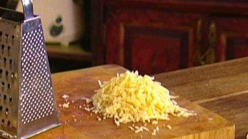 сырное суфле c пряностями