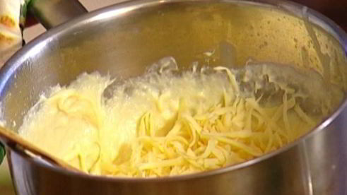 сырное суфле c пряностями