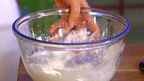 сырное суфле c пряностями