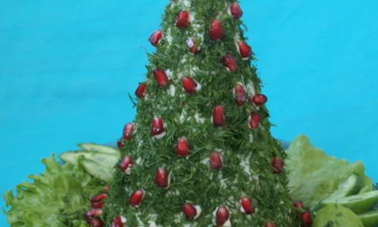 Рецепт сырного суфле елка с балыком