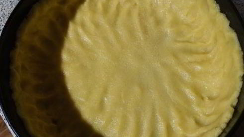 торт-суфле цветочное облако