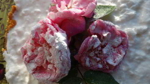 торт-суфле цветочное облако