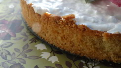 торт-суфле цветочное облако