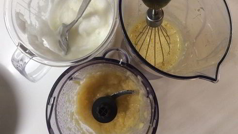 творожно-рисовые пудинги с ананасовым суфле