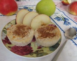 Творожно-яблочное суфле