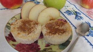 Творожно-яблочное суфле